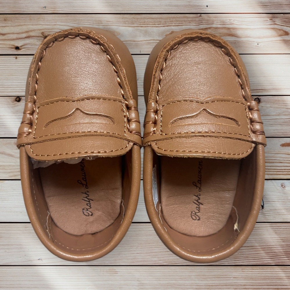 Ralph Lauren Baby Loafers. Brand NEW. Never worn.